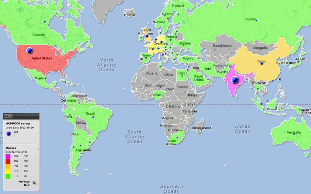 Web World Map #2