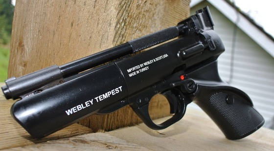 Webley Tempest Air Pistol Pics, Weapons Collection