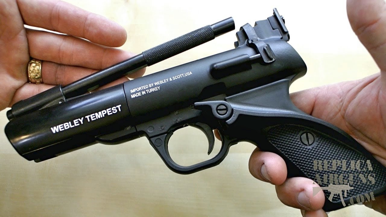 HD Quality Wallpaper | Collection: Weapons, 1280x720 Webley Tempest Air Pistol