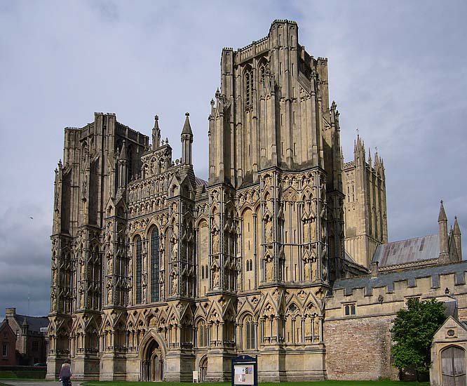 Nice wallpapers Wells Cathedral 666x550px