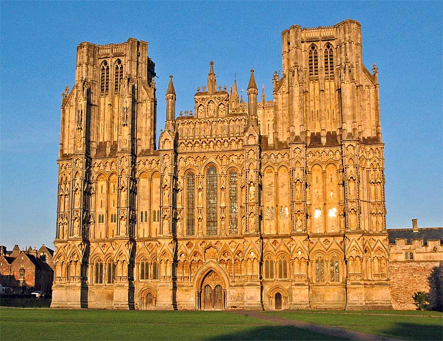 High Resolution Wallpaper | Wells Cathedral 900x694 px