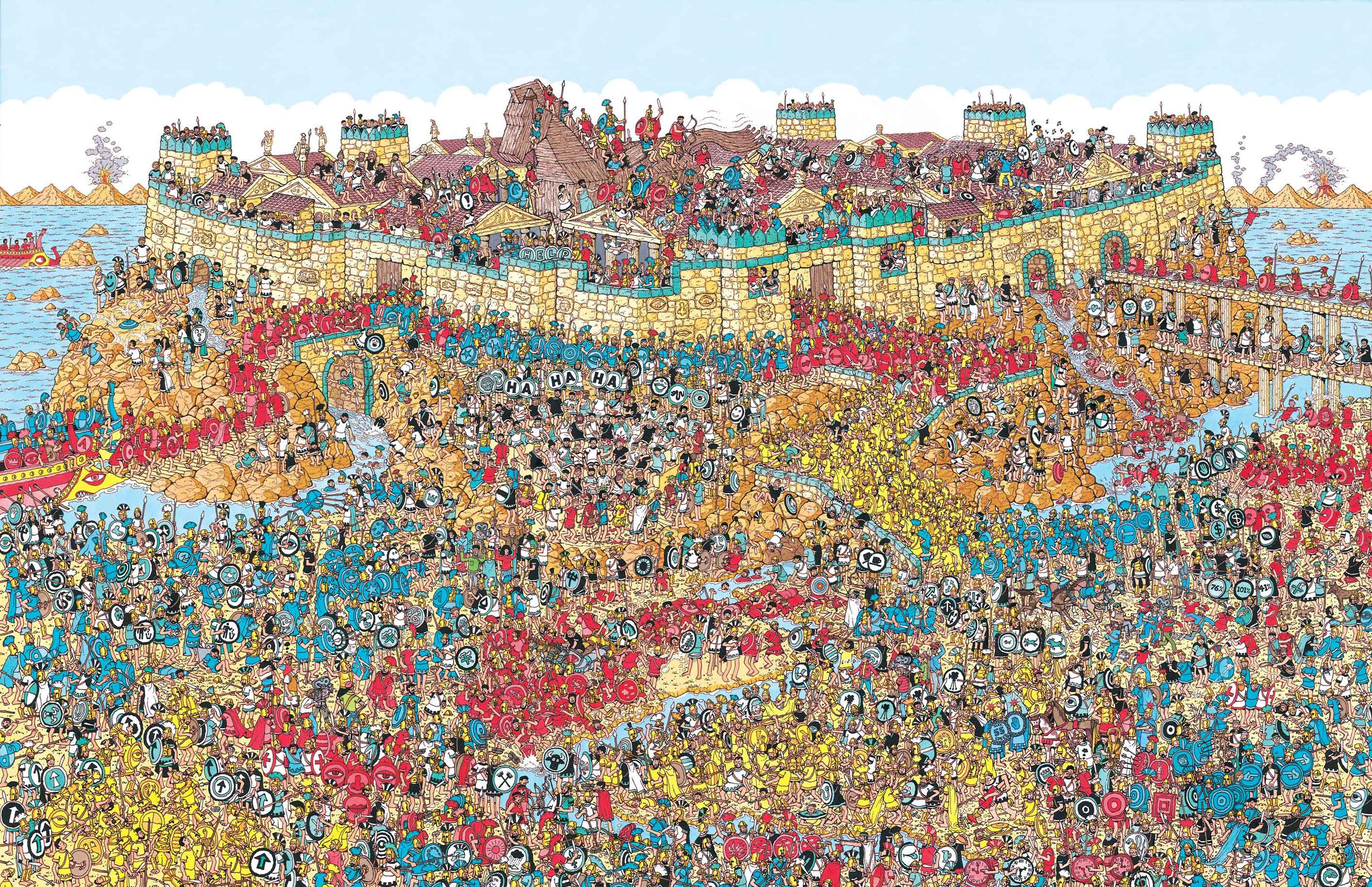 Wheres Waldo? Backgrounds, Compatible - PC, Mobile, Gadgets| 2828x1828 px