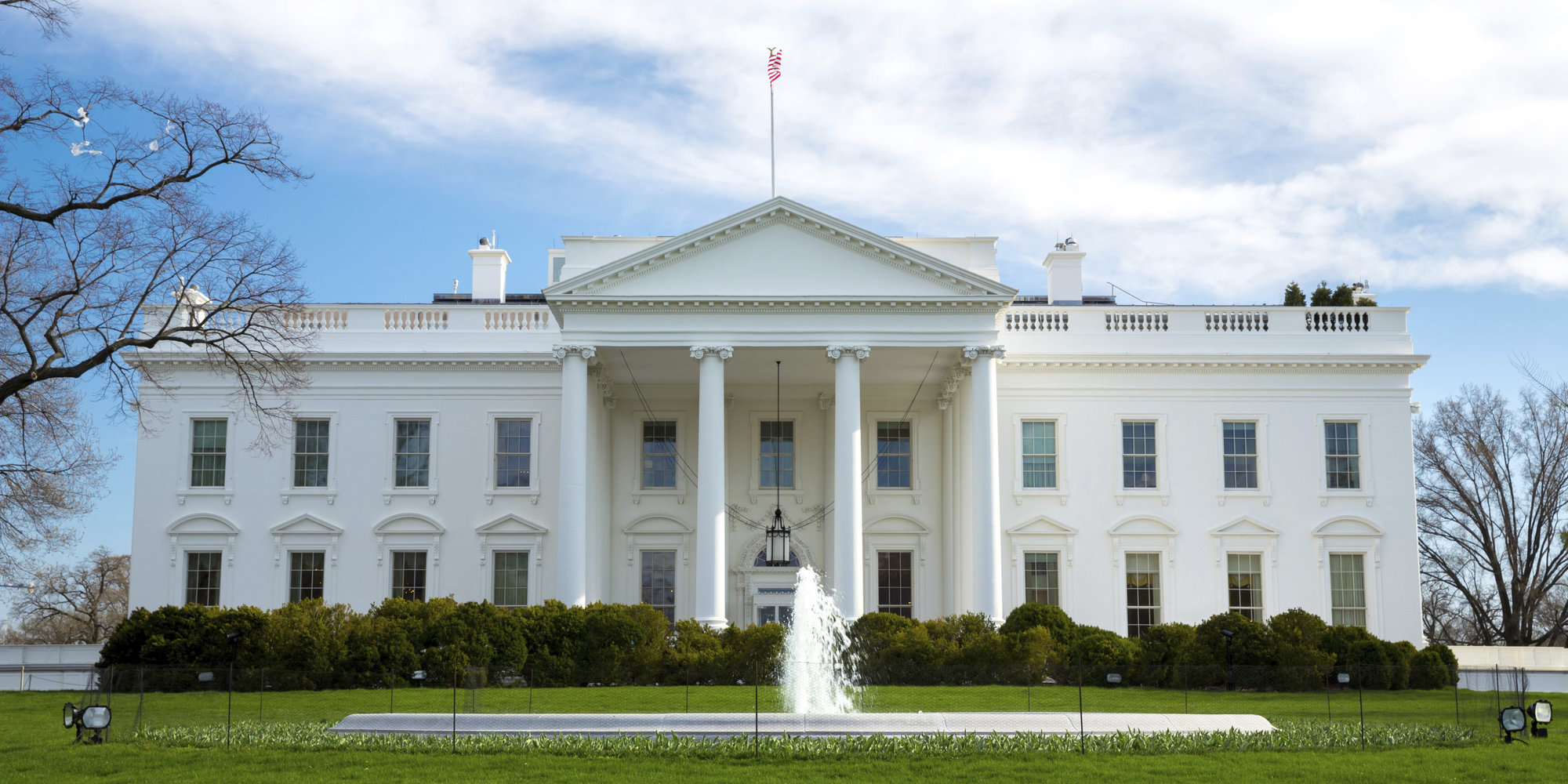 Nice wallpapers White House 2000x1000px