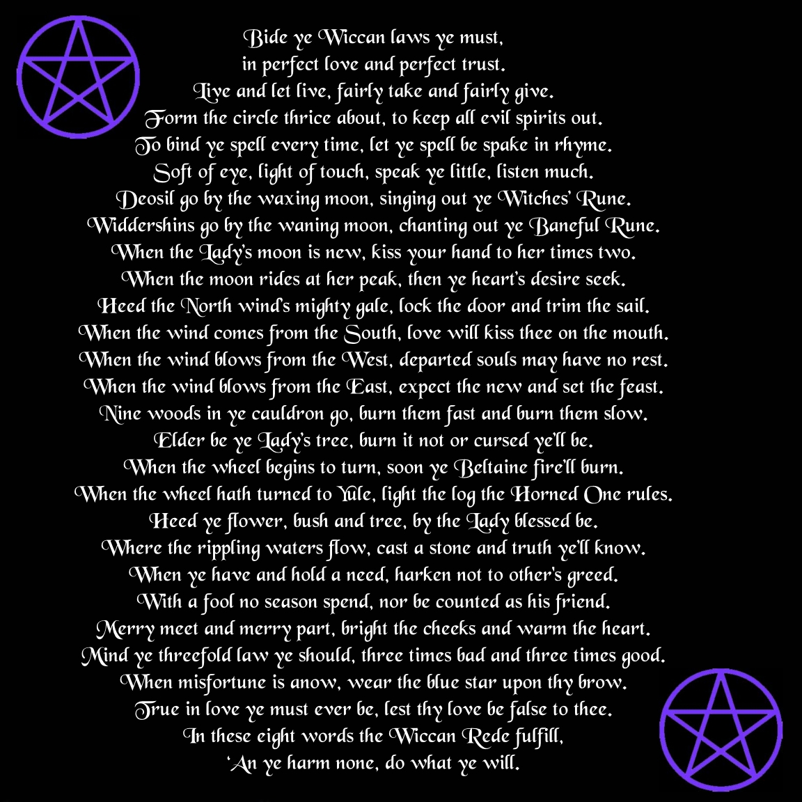 Nice Images Collection: Wiccan Desktop Wallpapers