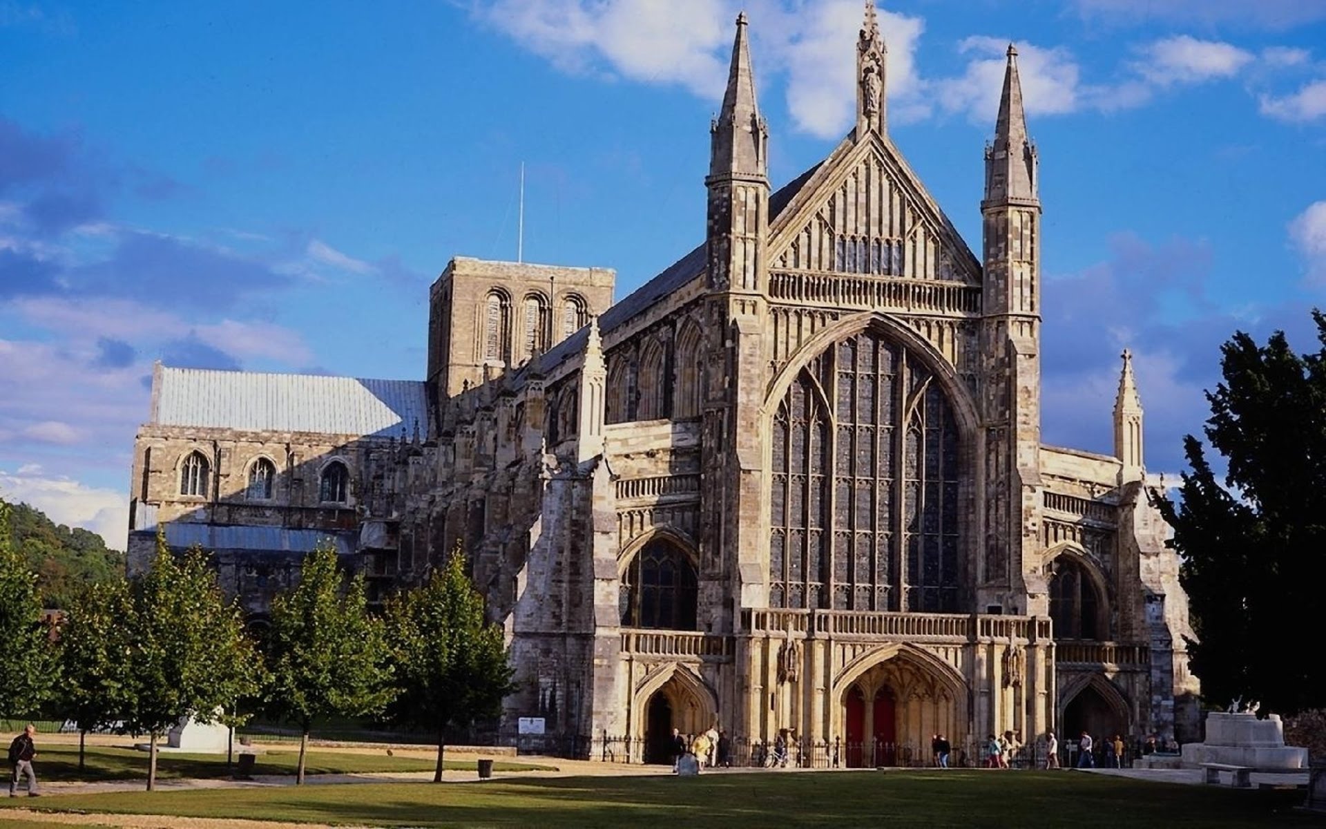 HD Quality Wallpaper | Collection: Religious, 1920x1200 Winchester Cathedral