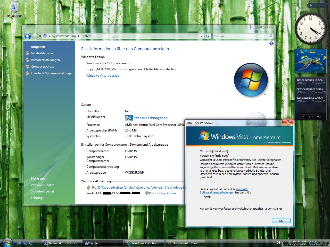 Nice Images Collection: Windows Vista Desktop Wallpapers