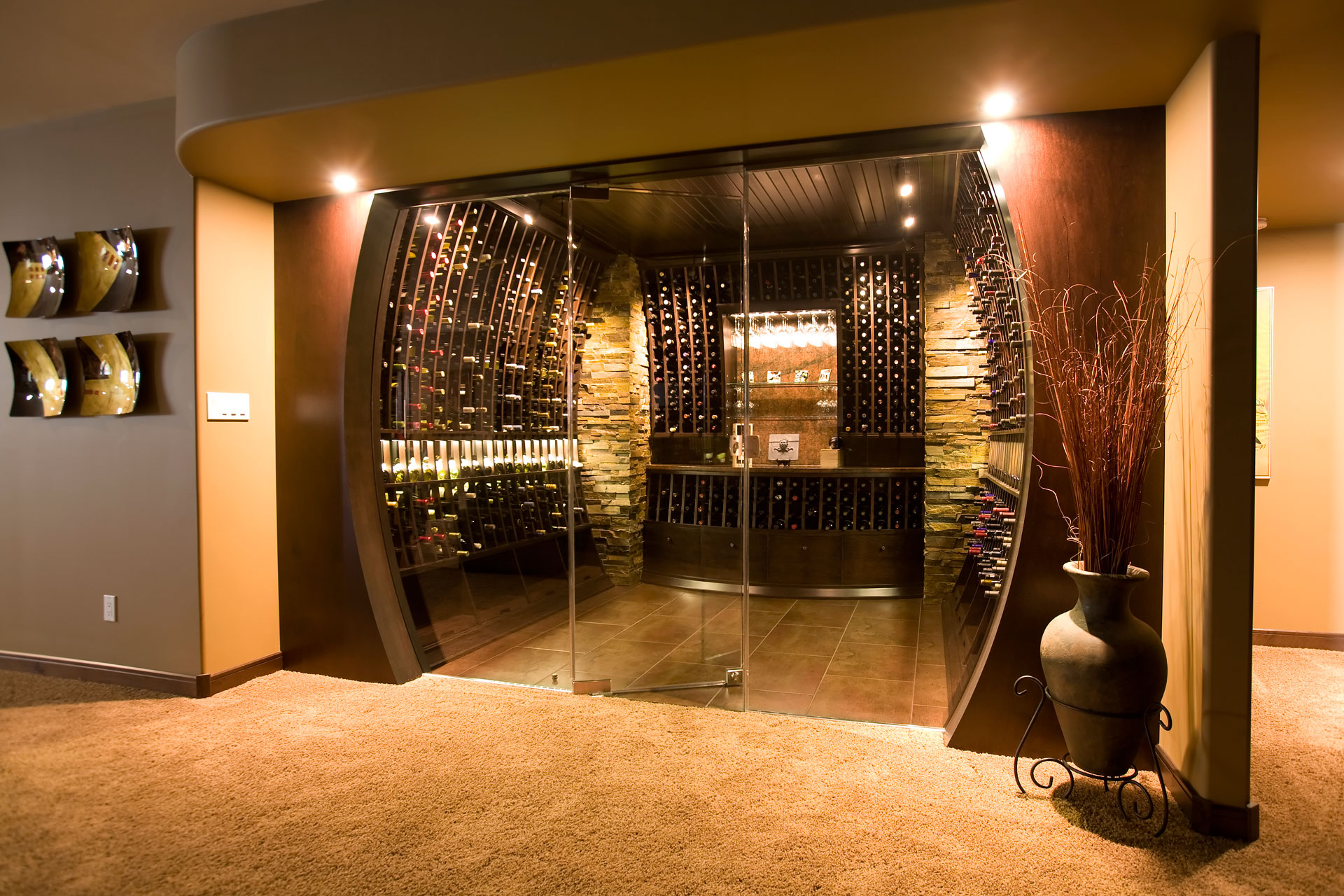 HD Quality Wallpaper | Collection: Man Made, 1920x1280 Wine Cellar