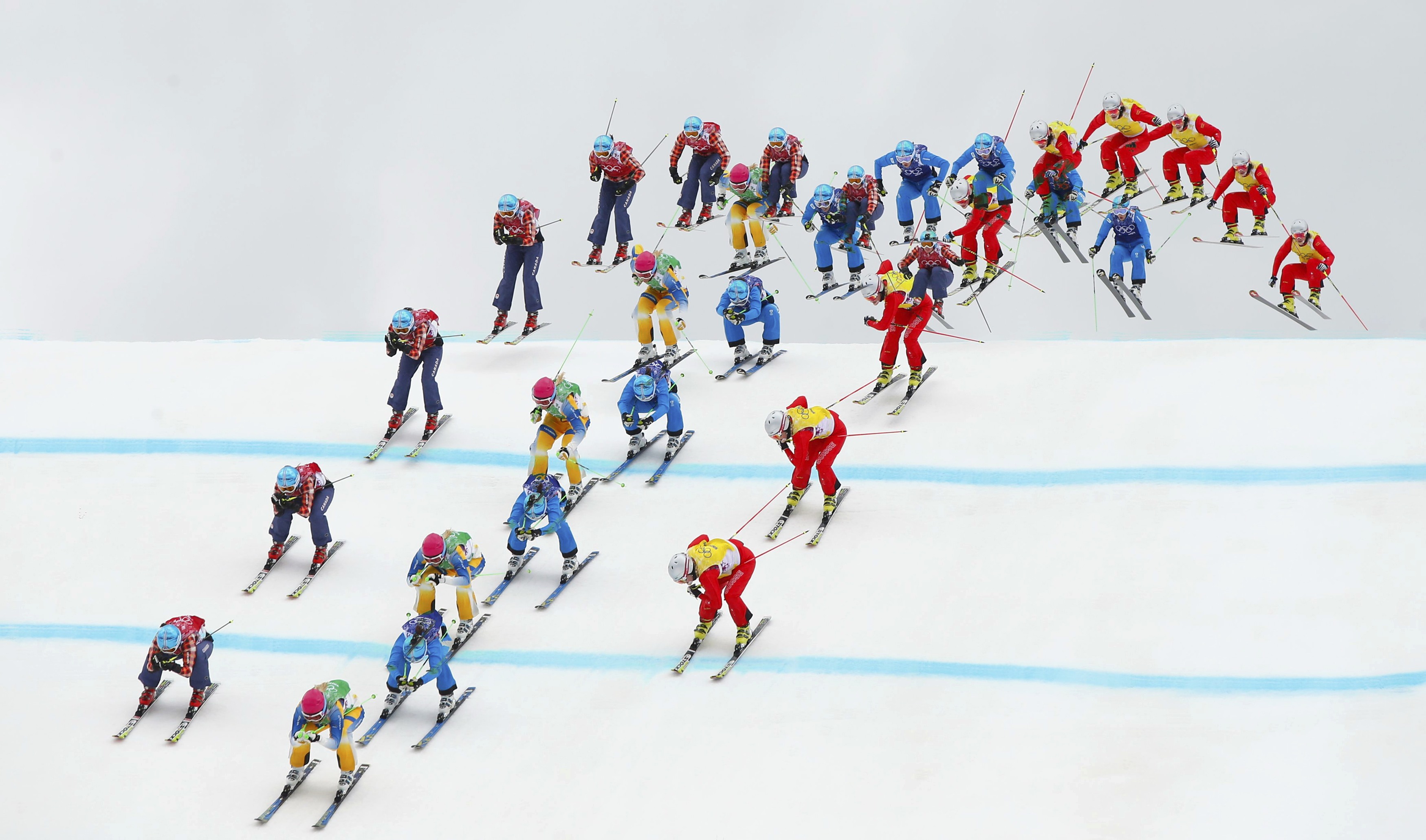 High Resolution Wallpaper | Winter Olympics 3500x2062 px