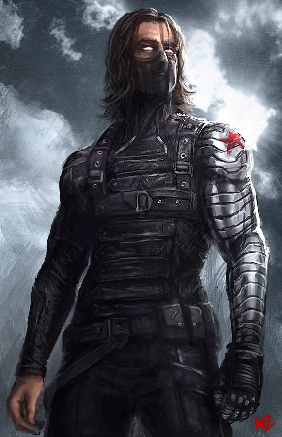 Nice Images Collection: Winter Soldier Desktop Wallpapers