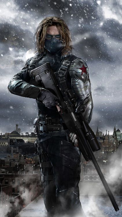 Winter Soldier Backgrounds, Compatible - PC, Mobile, Gadgets| 422x750 px