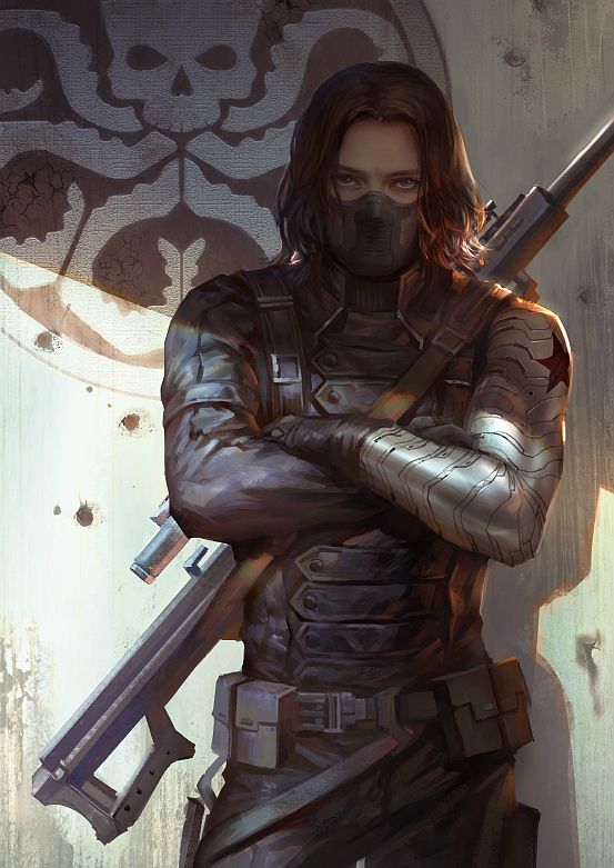 HD Quality Wallpaper | Collection: Comics, 553x781 Winter Soldier