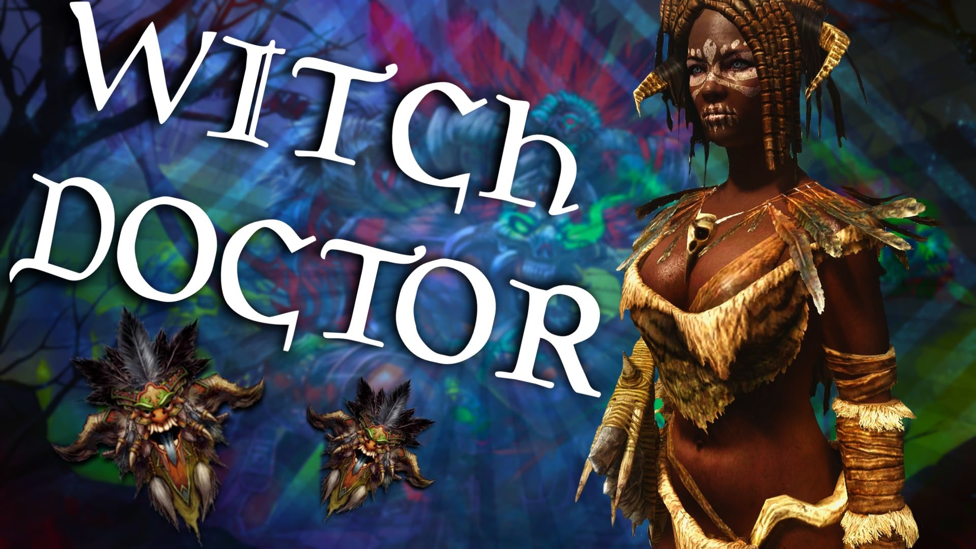 Nice wallpapers Witch Doctor 1920x1080px