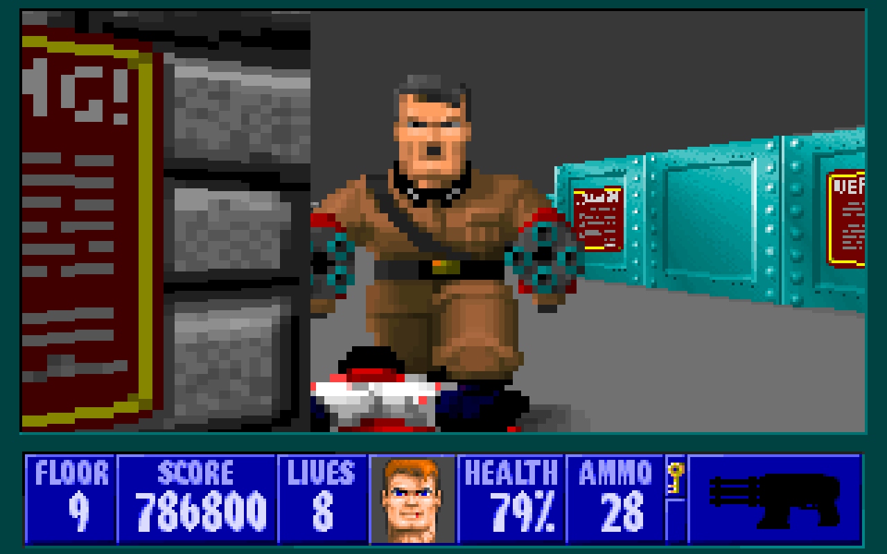 HD Quality Wallpaper | Collection: Video Game, 1280x800 Wolfenstein 3D