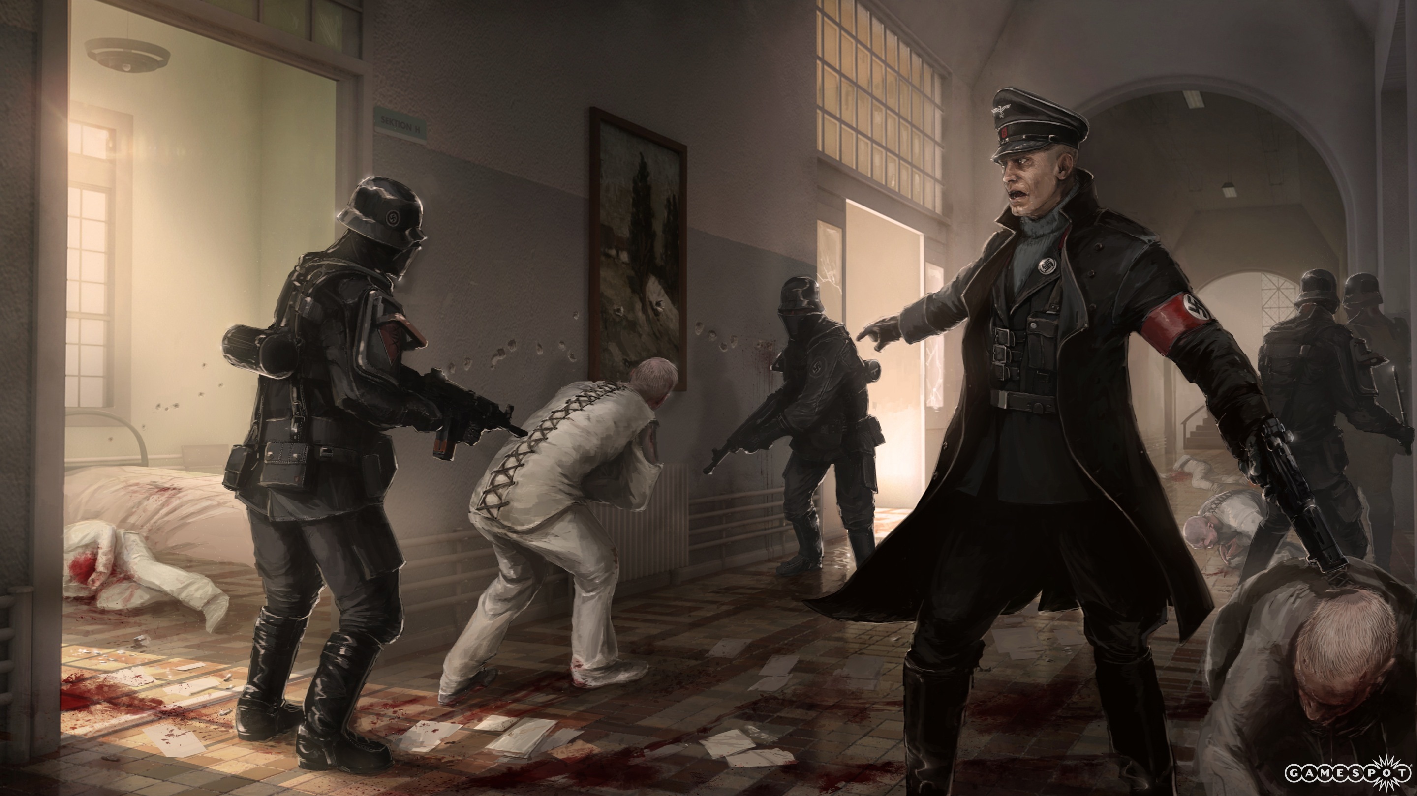 Wolfenstein: The New Order Backgrounds, Compatible - PC, Mobile, Gadgets| 2880x1619 px