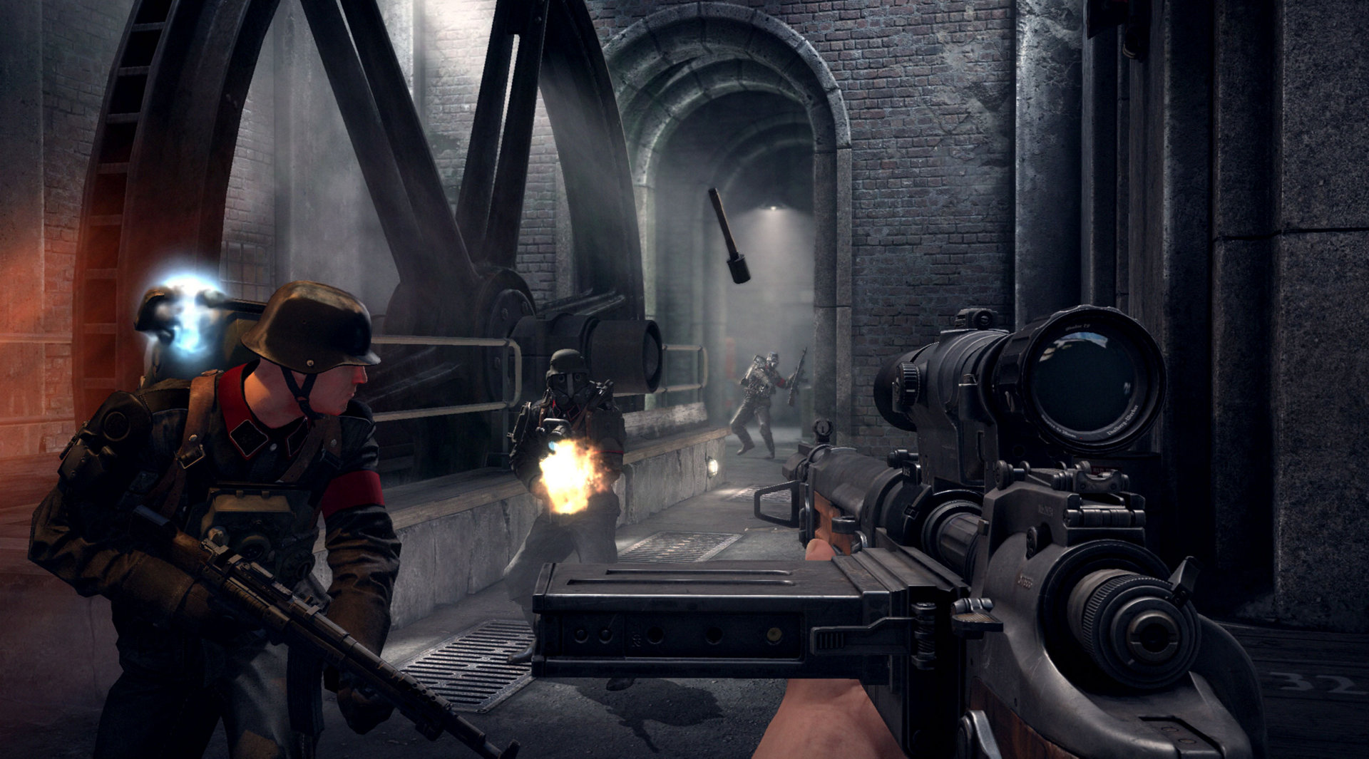 HD Quality Wallpaper | Collection: Video Game, 1920x1065 Wolfenstein: The Old Blood