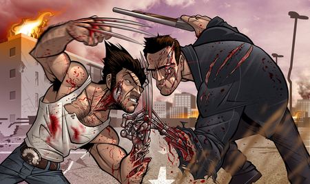 Wolverine Vs. Freddy #1