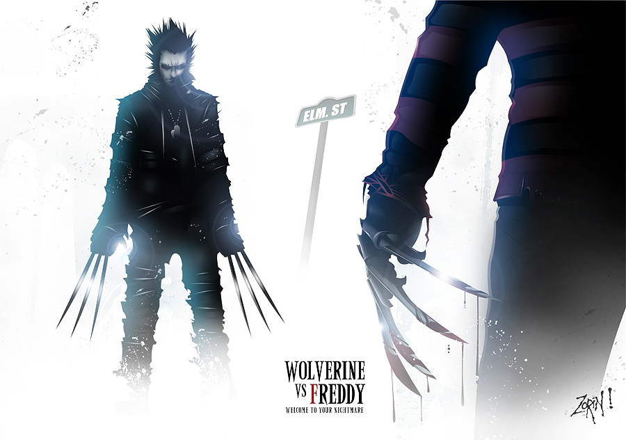 Wolverine Vs. Freddy Pics, Comics Collection