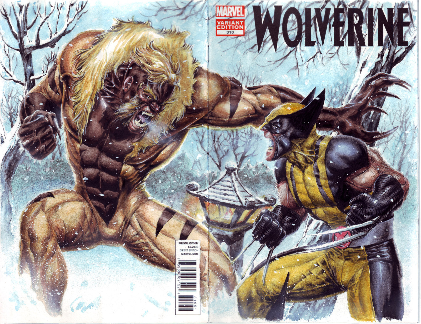 Wolverine Vs. Sabretooth #5