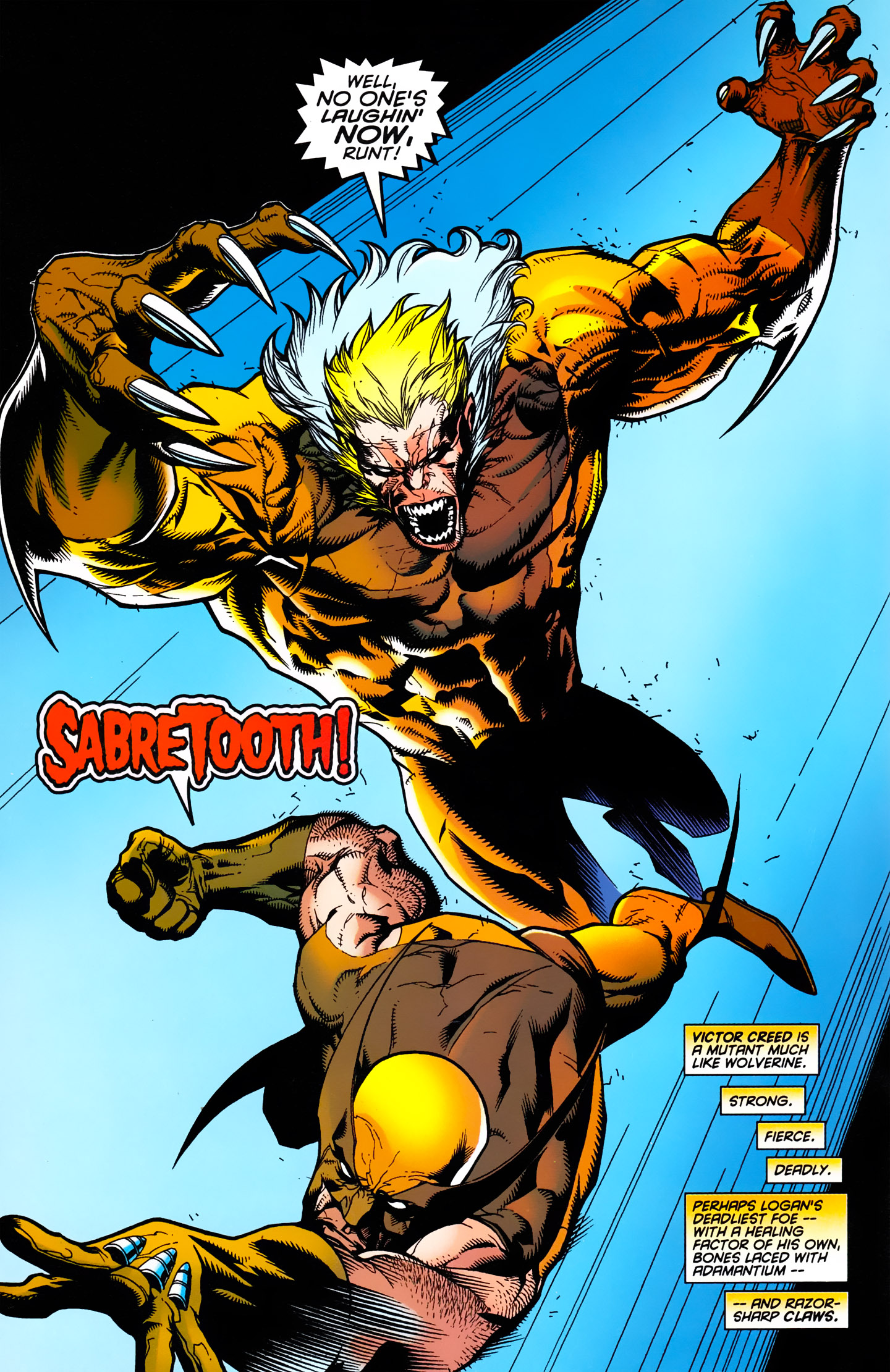 Images of Wolverine Vs. Sabretooth | 1440x2221