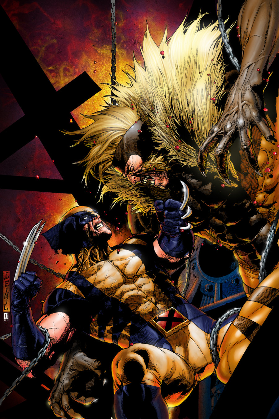 Wolverine Vs. Sabretooth HD wallpapers, Desktop wallpaper - most viewed