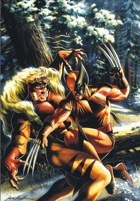 Wolverine Vs. Sabretooth #25