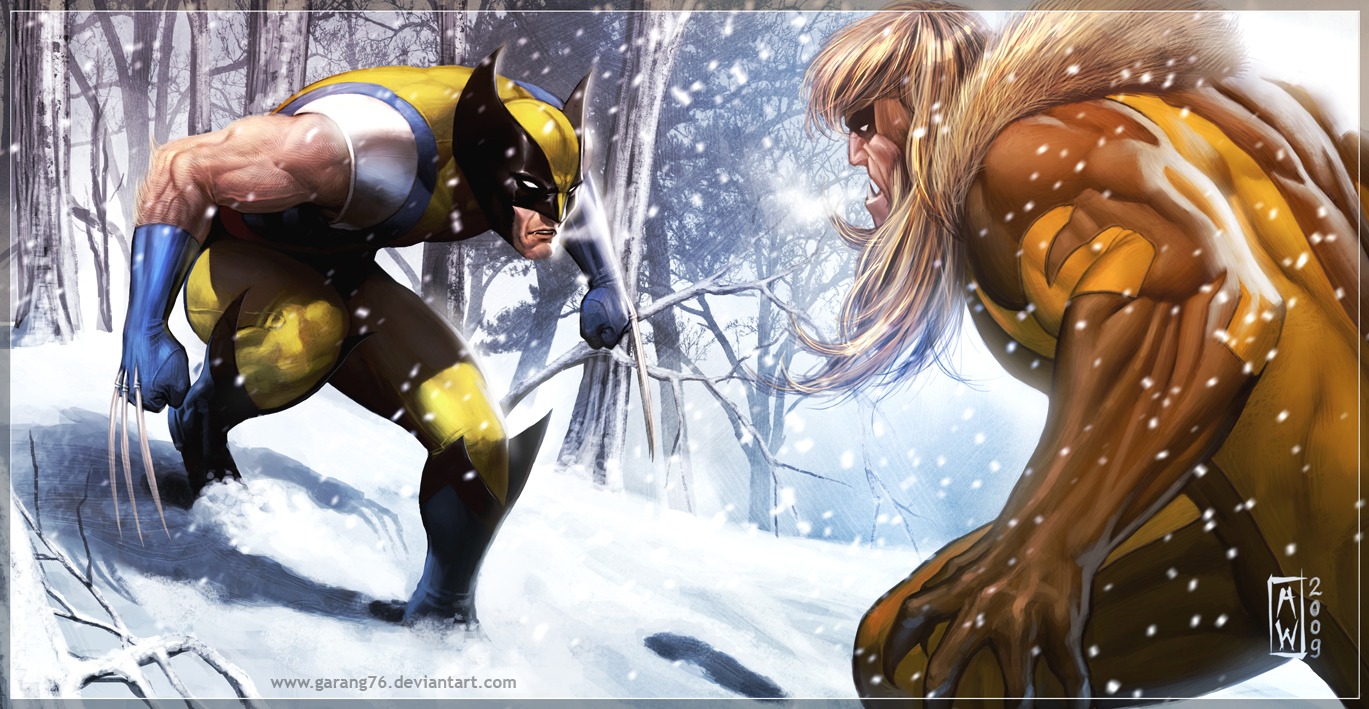 Wolverine Vs. Sabretooth #11