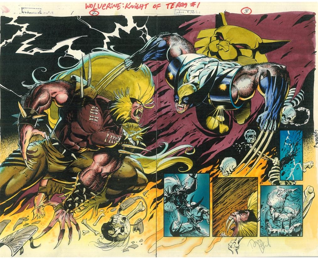 Wolverine Vs. Sabretooth #17