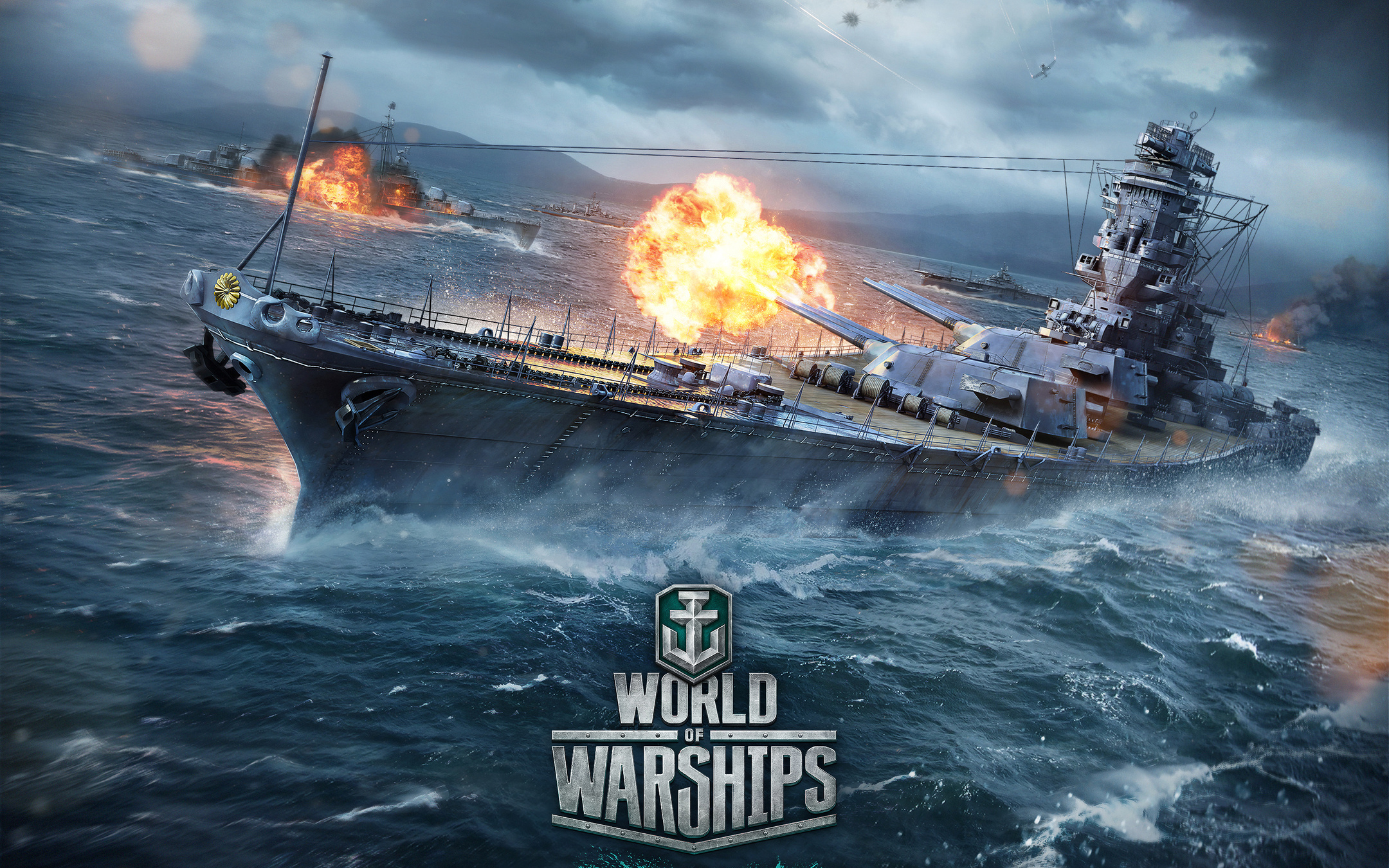 High Resolution Wallpaper | World Of Battleships 2160x1350 px