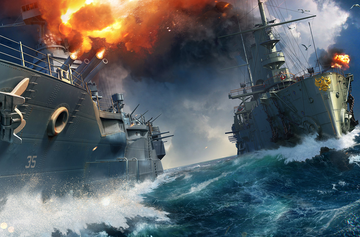 Nice Images Collection: World Of Battleships Desktop Wallpapers