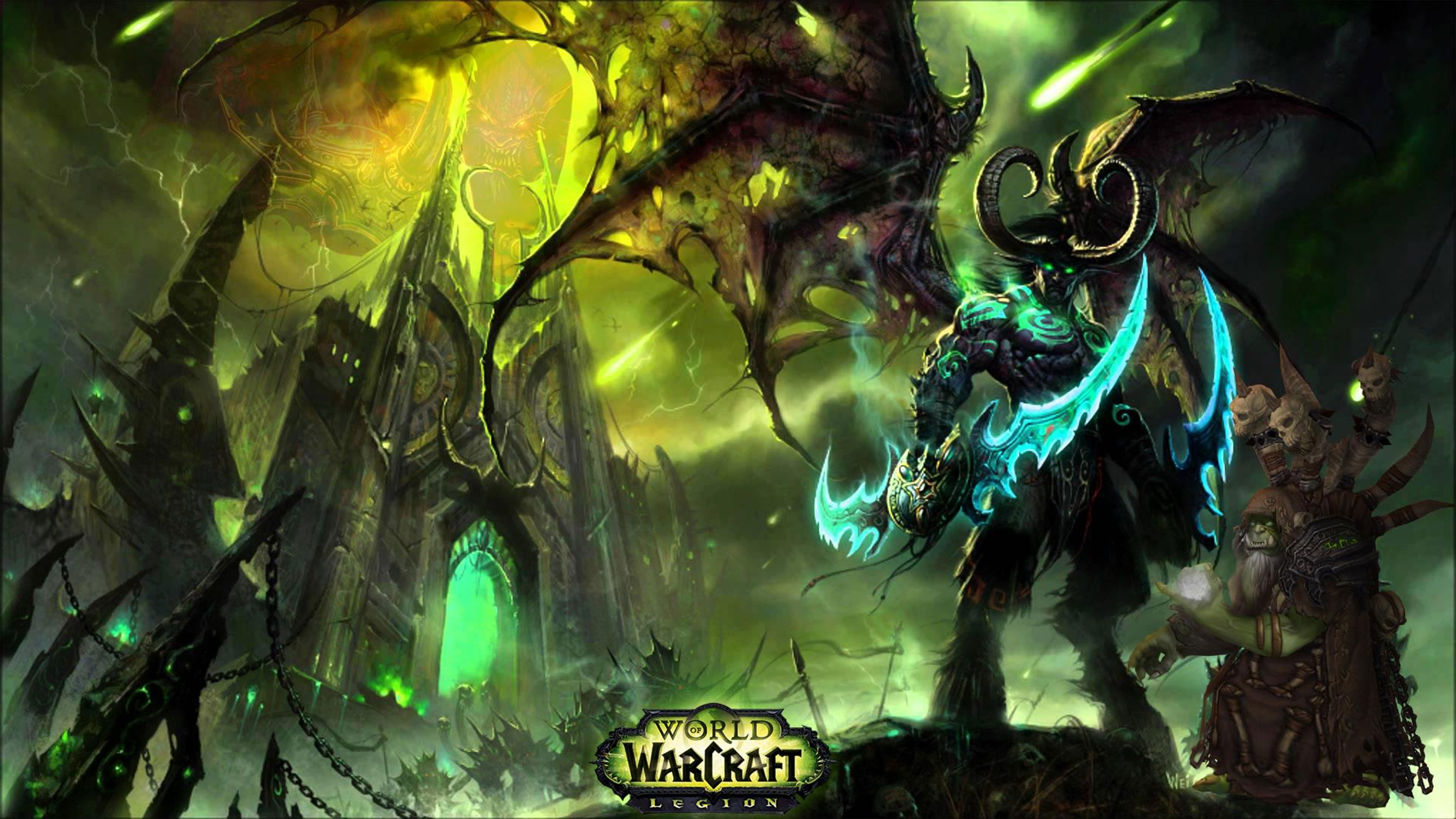 Nice wallpapers World Of Warcraft: Legion 3840x2160px