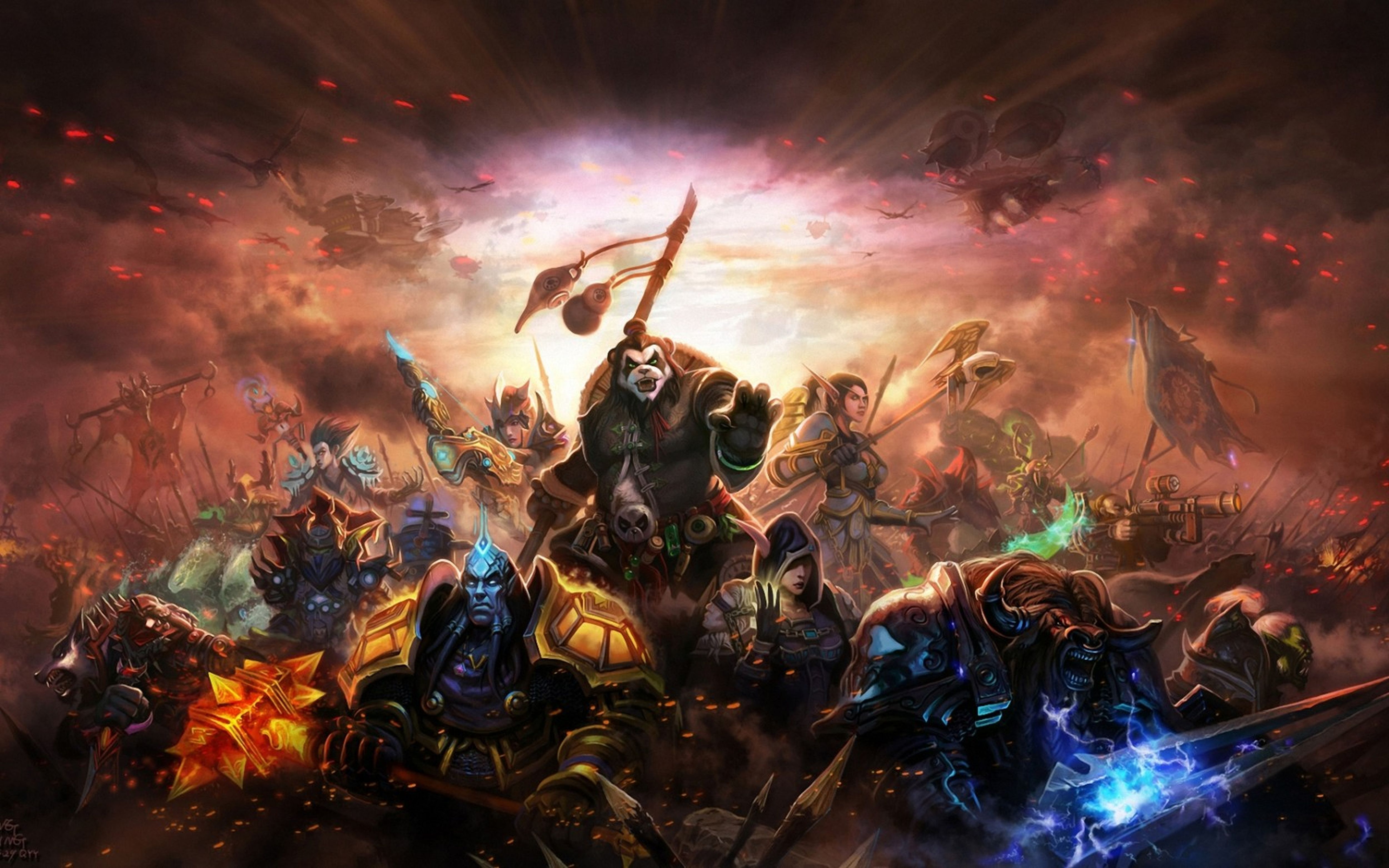 World Of Warcraft: Mists Of Pandaria High Quality Background on Wallpapers Vista