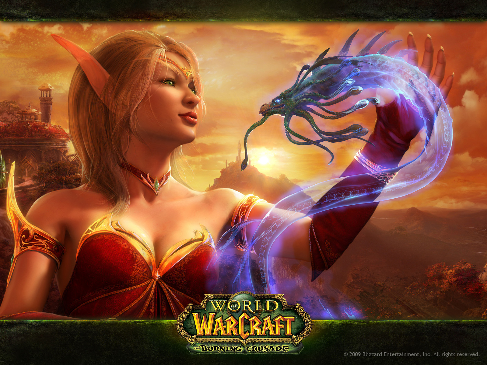 HD Quality Wallpaper | Collection: Video Game, 1600x1200 World Of Warcraft: The Burning Crusade