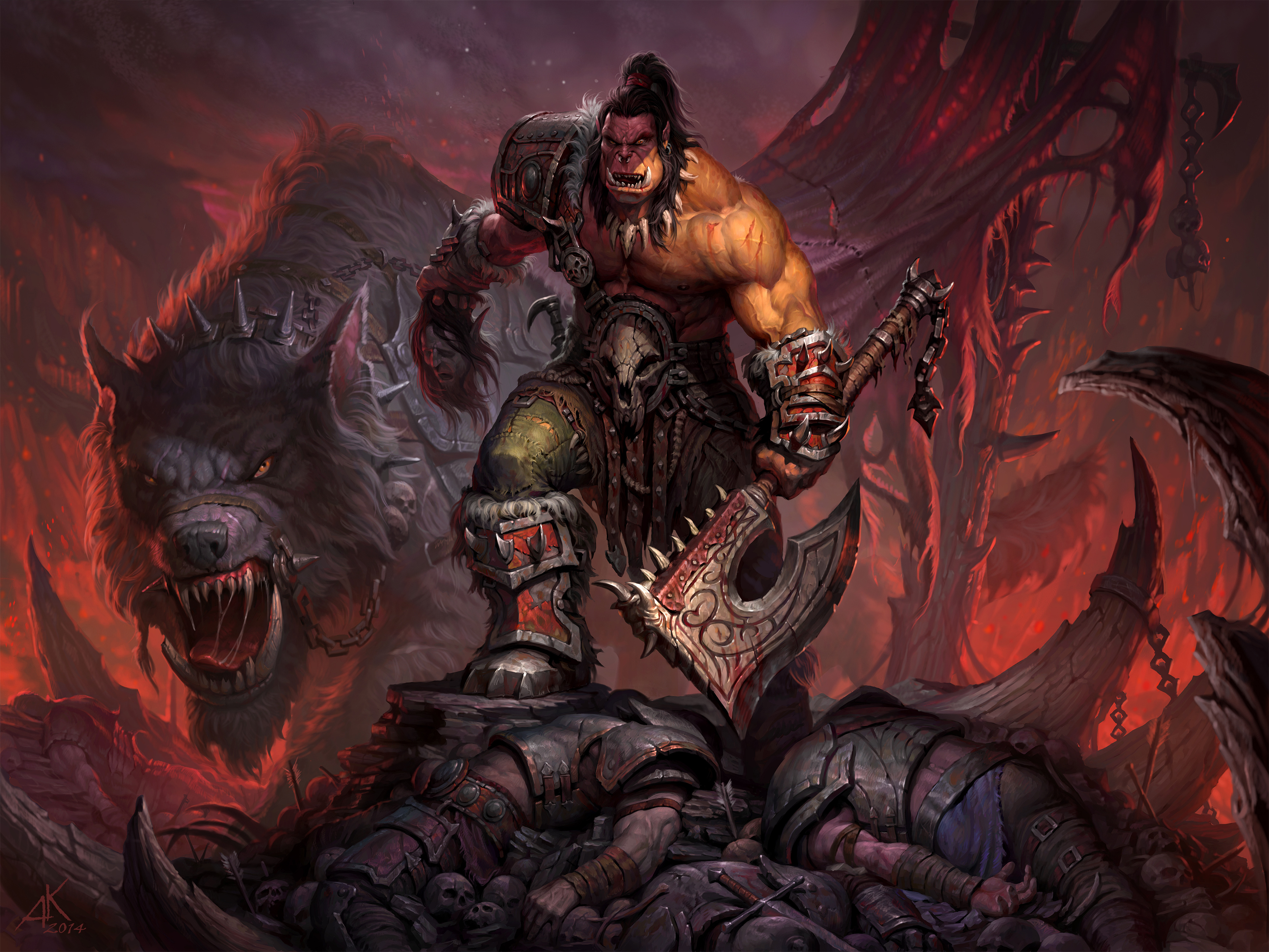 HQ World Of Warcraft: Warlords Of Draenor Wallpapers | File 3174.28Kb
