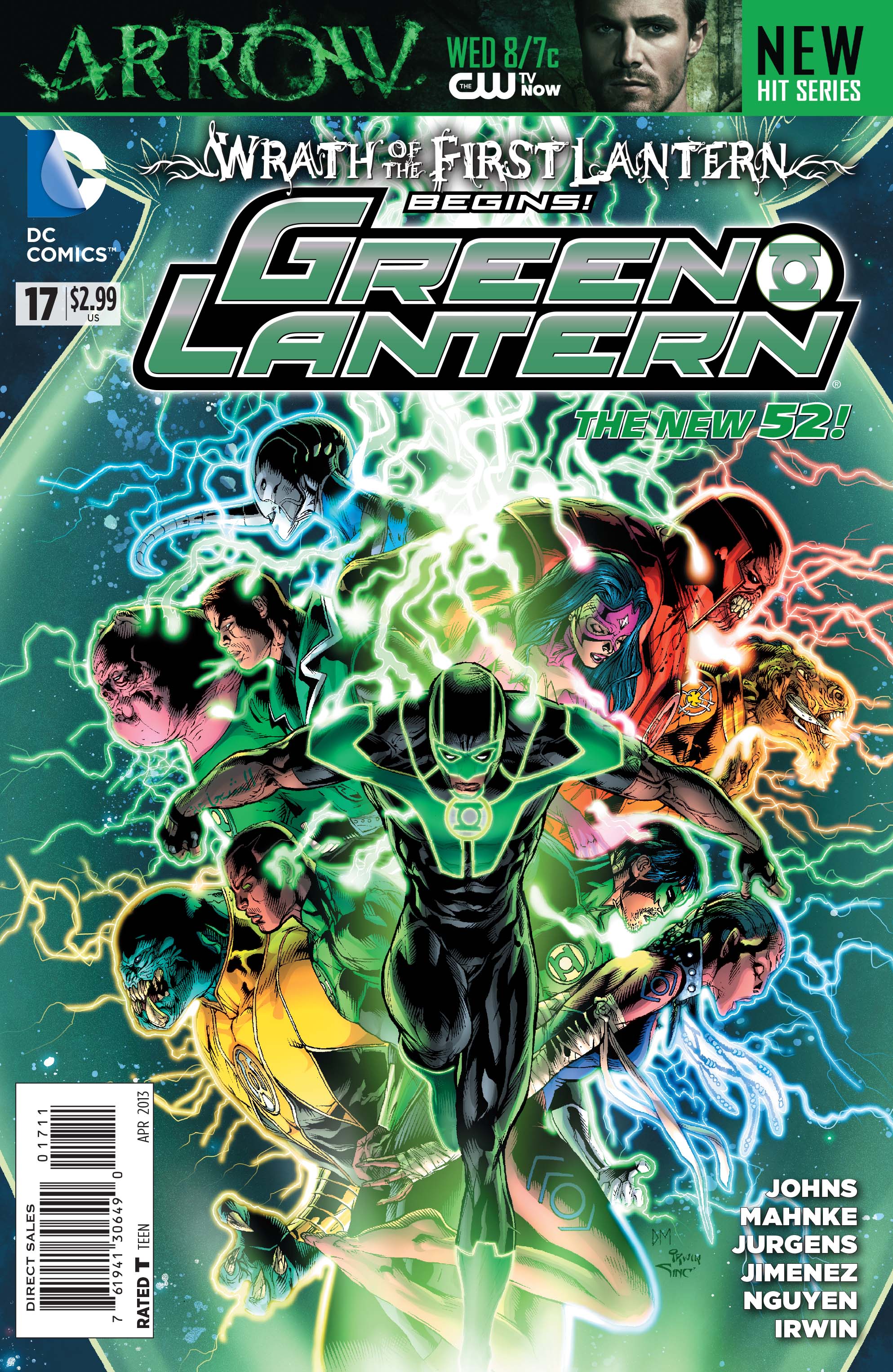 Wrath Of The First Lantern #1