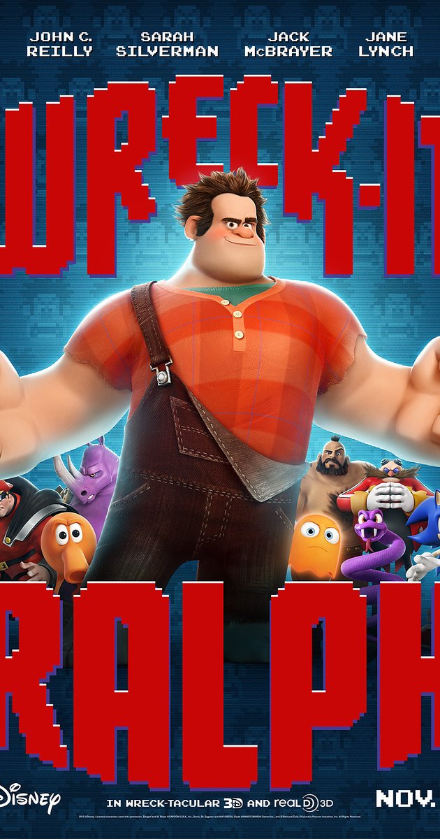 HD Quality Wallpaper | Collection: Movie, 630x1200 Wreck-It Ralph
