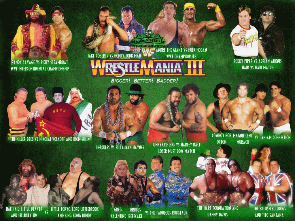Amazing WrestleMania III Pictures & Backgrounds