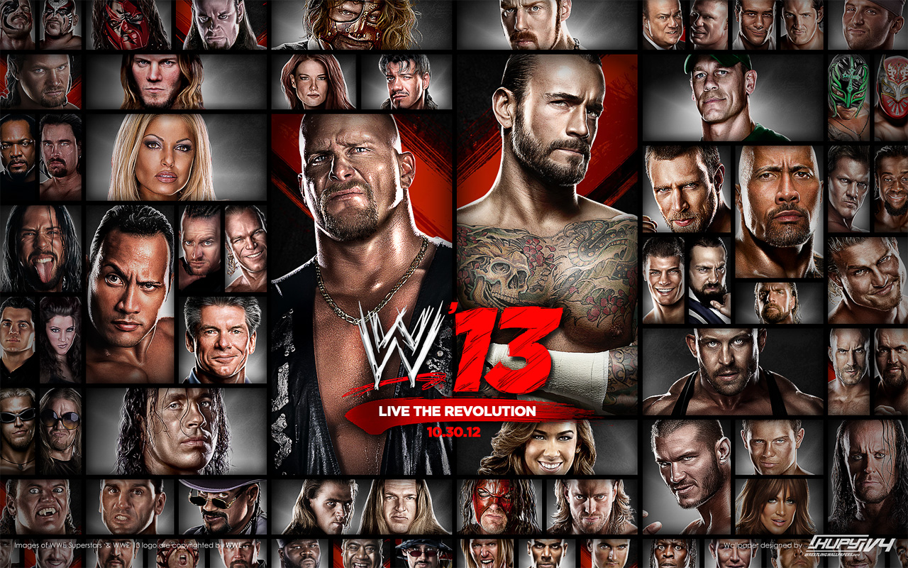 HD Quality Wallpaper | Collection: Video Game, 1280x800 WWE '13
