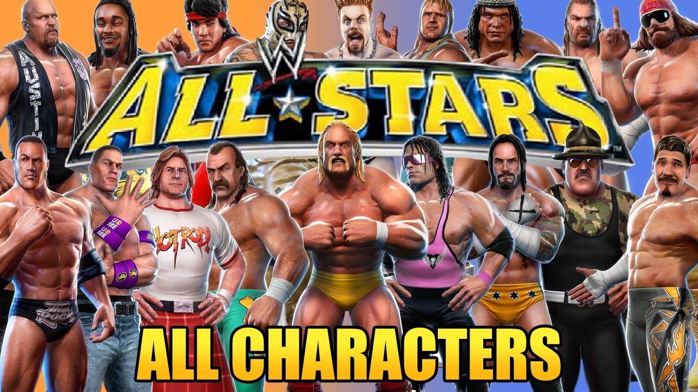 WWE All Stars Pics, Video Game Collection