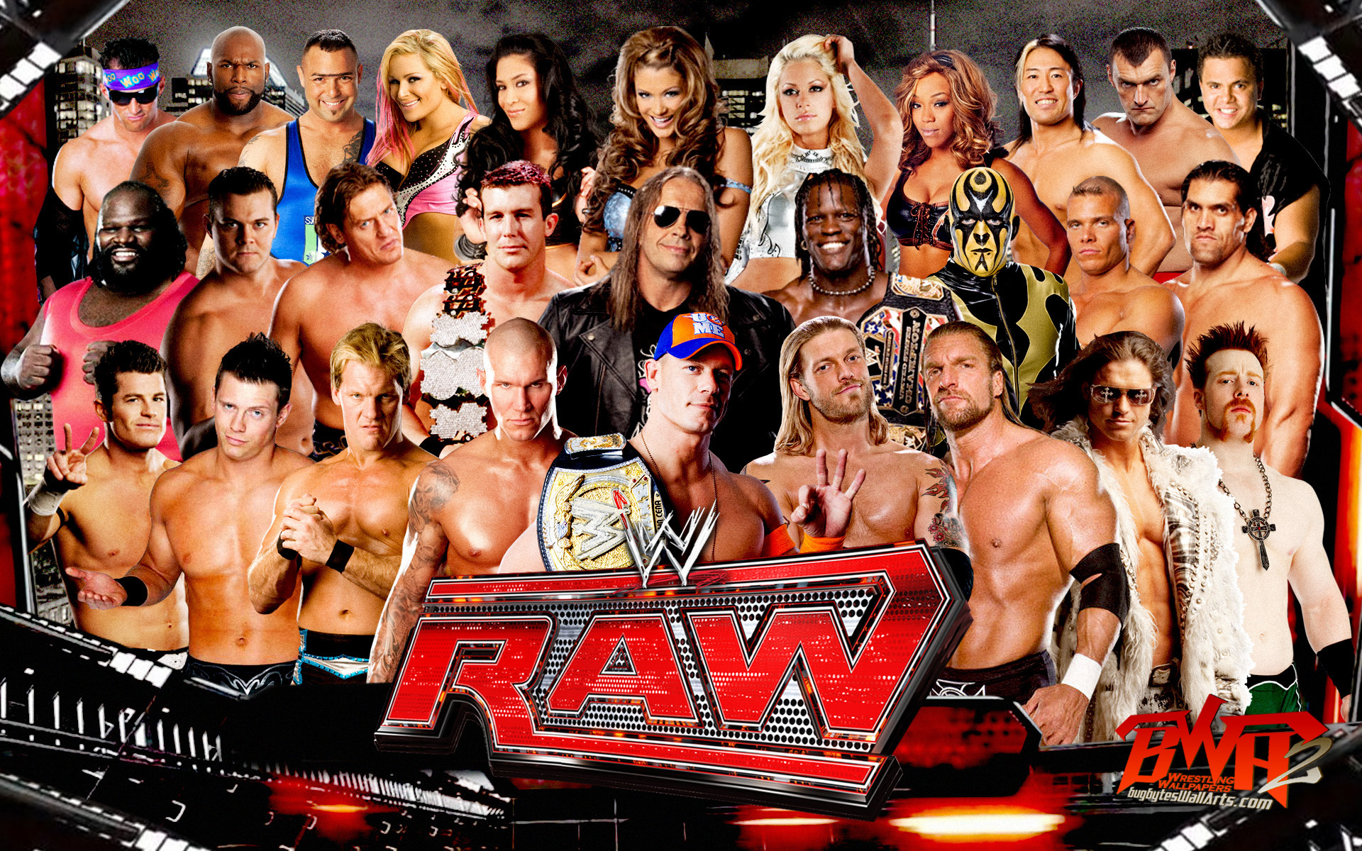 WWE Raw Backgrounds, Compatible - PC, Mobile, Gadgets| 1920x1200 px