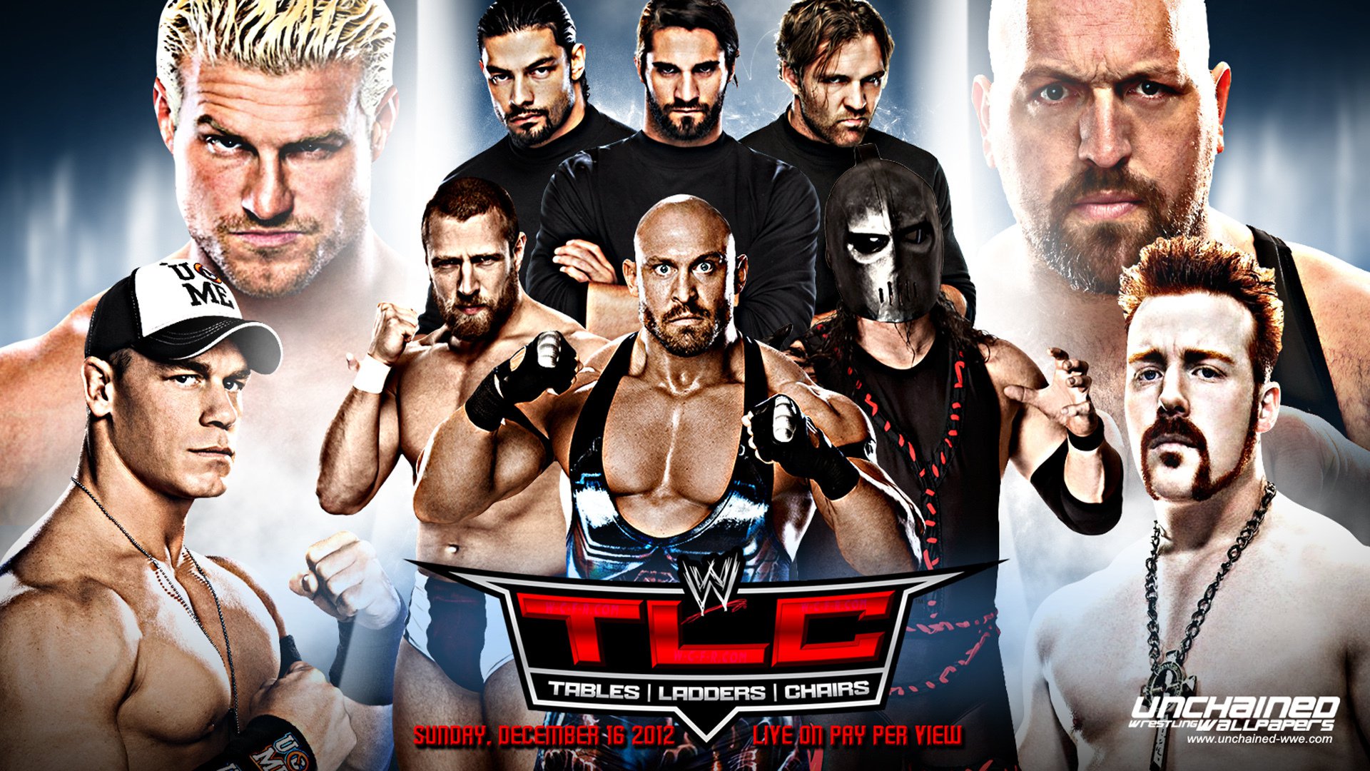WWE TLC: Tables Ladders & Chairs 2012 HD wallpapers, Desktop wallpaper - most viewed