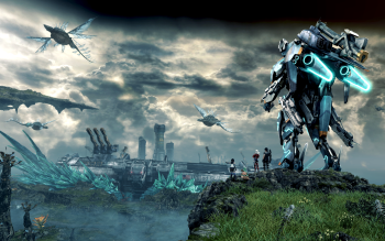 Nice wallpapers Xenoblade Chronicles X 350x219px