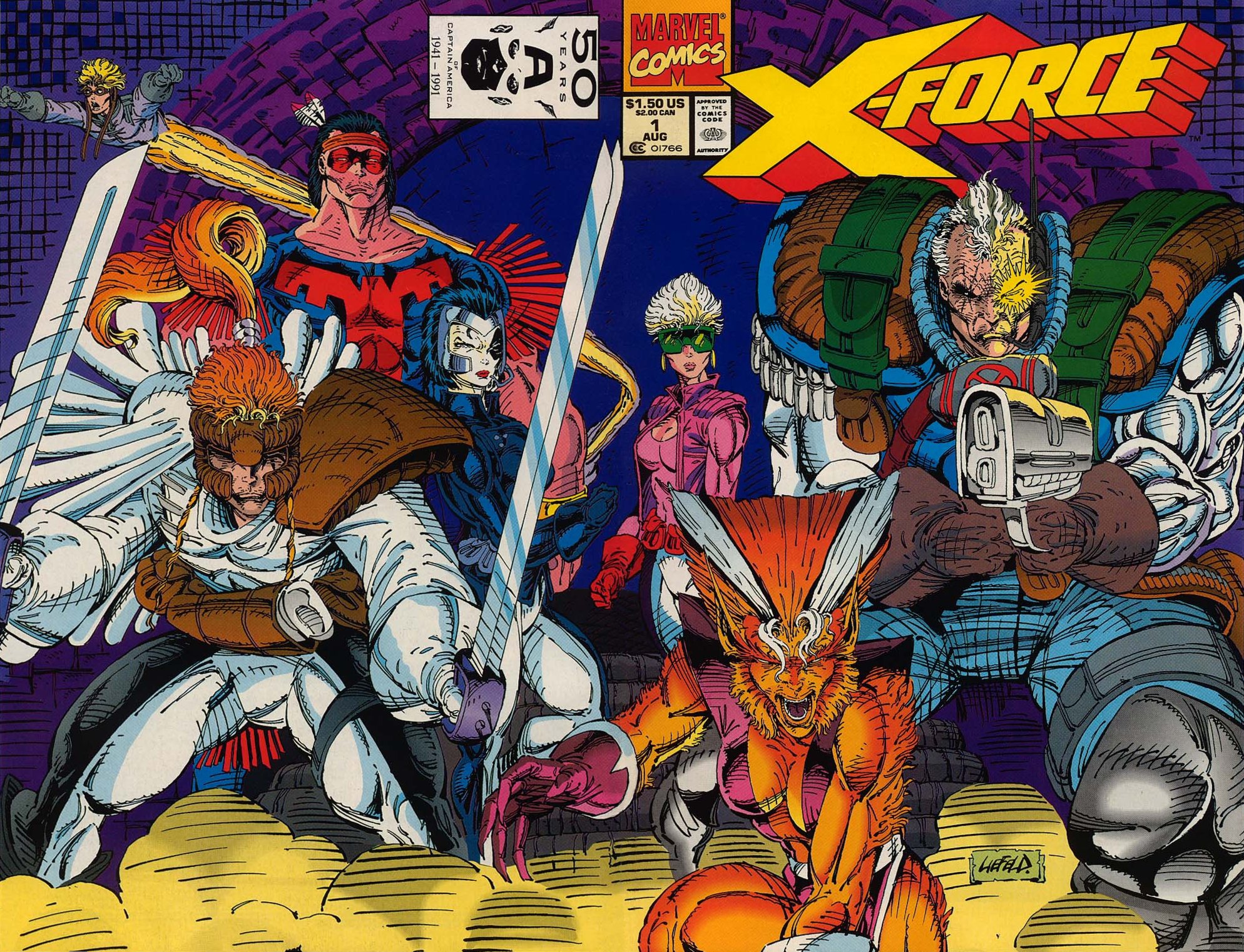 Nice wallpapers X-Force 1988x1522px