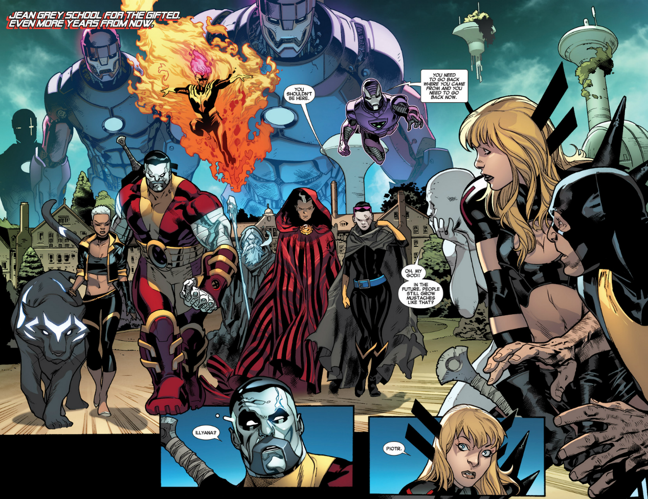 HD Quality Wallpaper | Collection: Comics, 1267x975 X-men: Battle Of The Atom