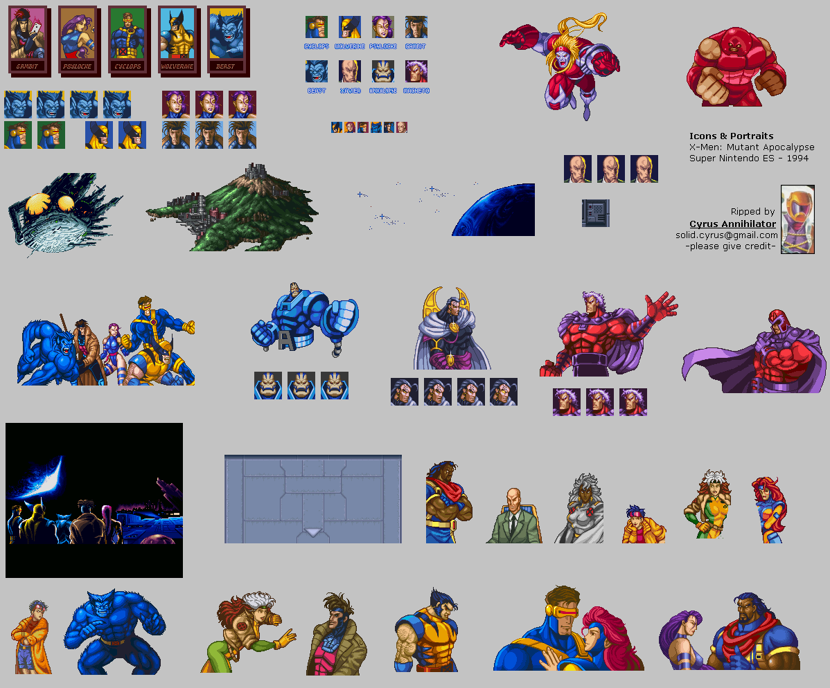 Nice Images Collection: X-Men: Mutant Apocalypse Desktop Wallpapers