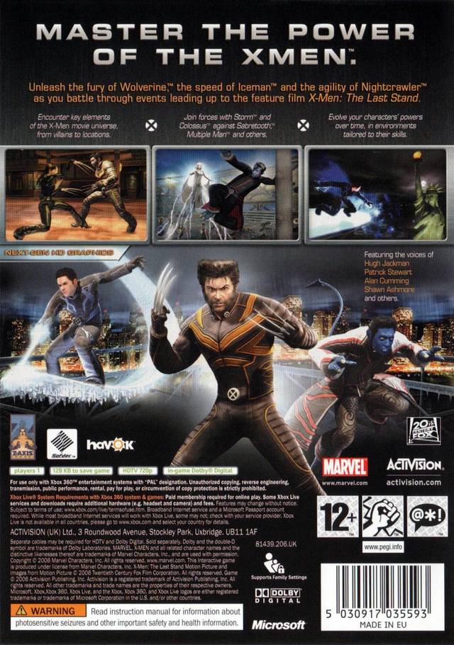 X-Men: The Official Game HD wallpapers, Desktop wallpaper - most viewed