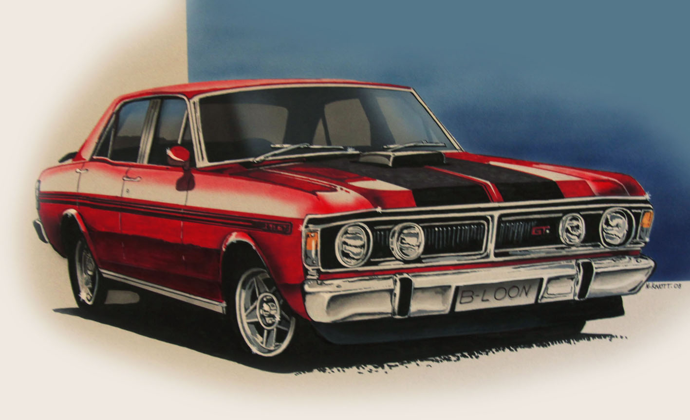 HD Quality Wallpaper | Collection: Vehicles, 1417x864 Xy Ford Falcon Phase Iii Gtho