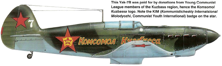 Yakovlev Yak-7 High Quality Background on Wallpapers Vista