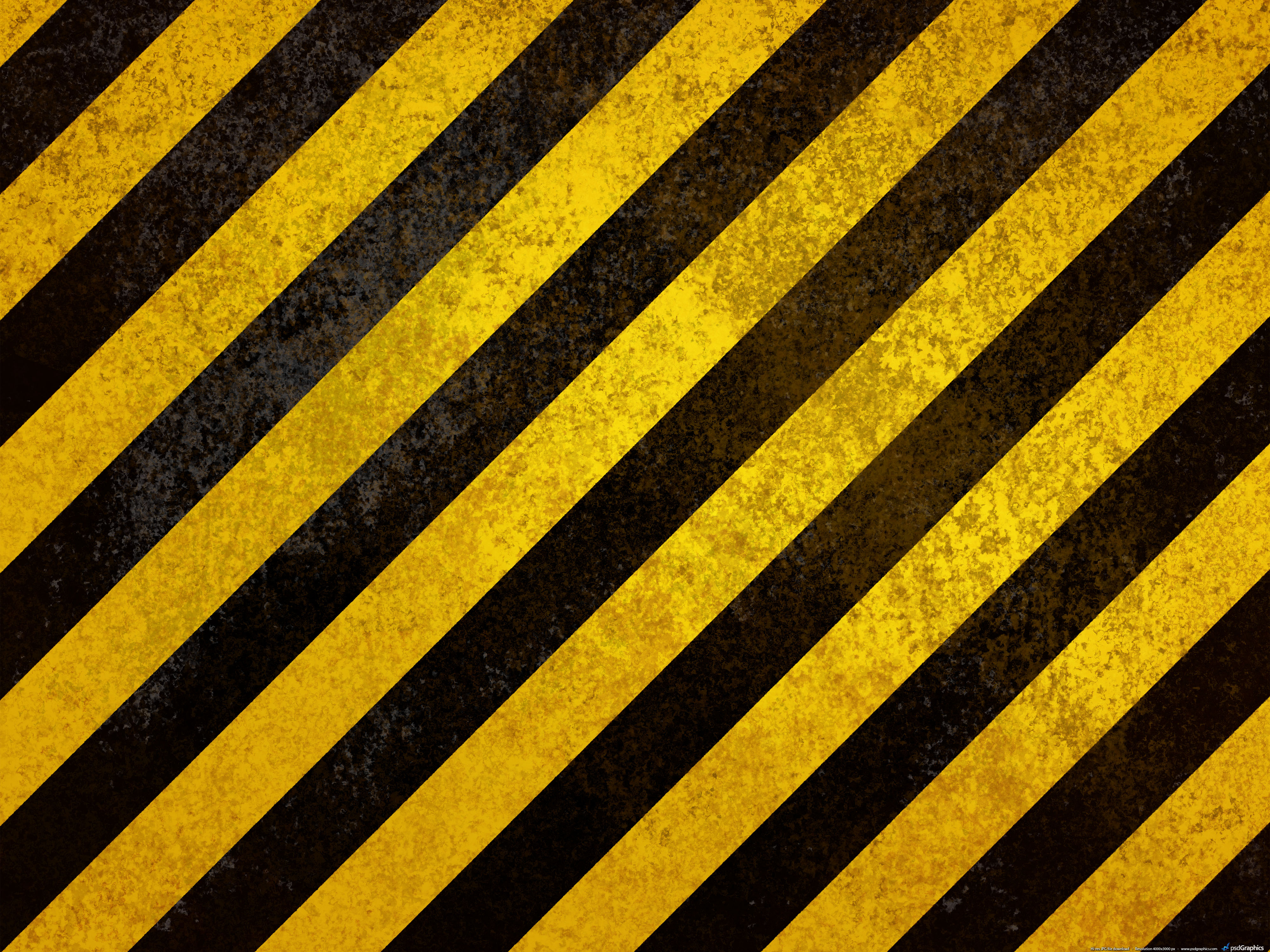 High Resolution Wallpaper | Yellow Stripes 4000x3000 px