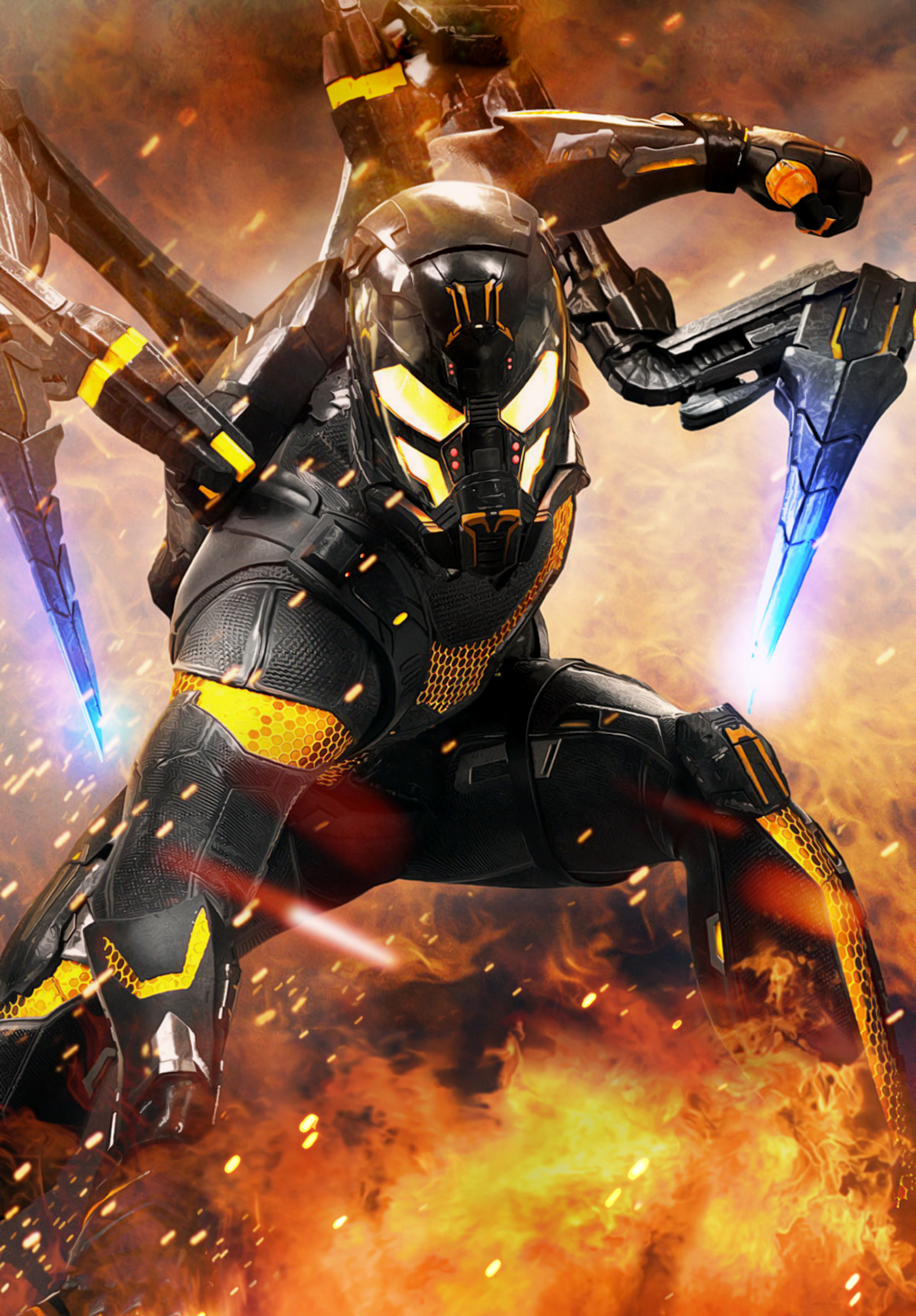 Nice Images Collection: Yellowjacket Desktop Wallpapers