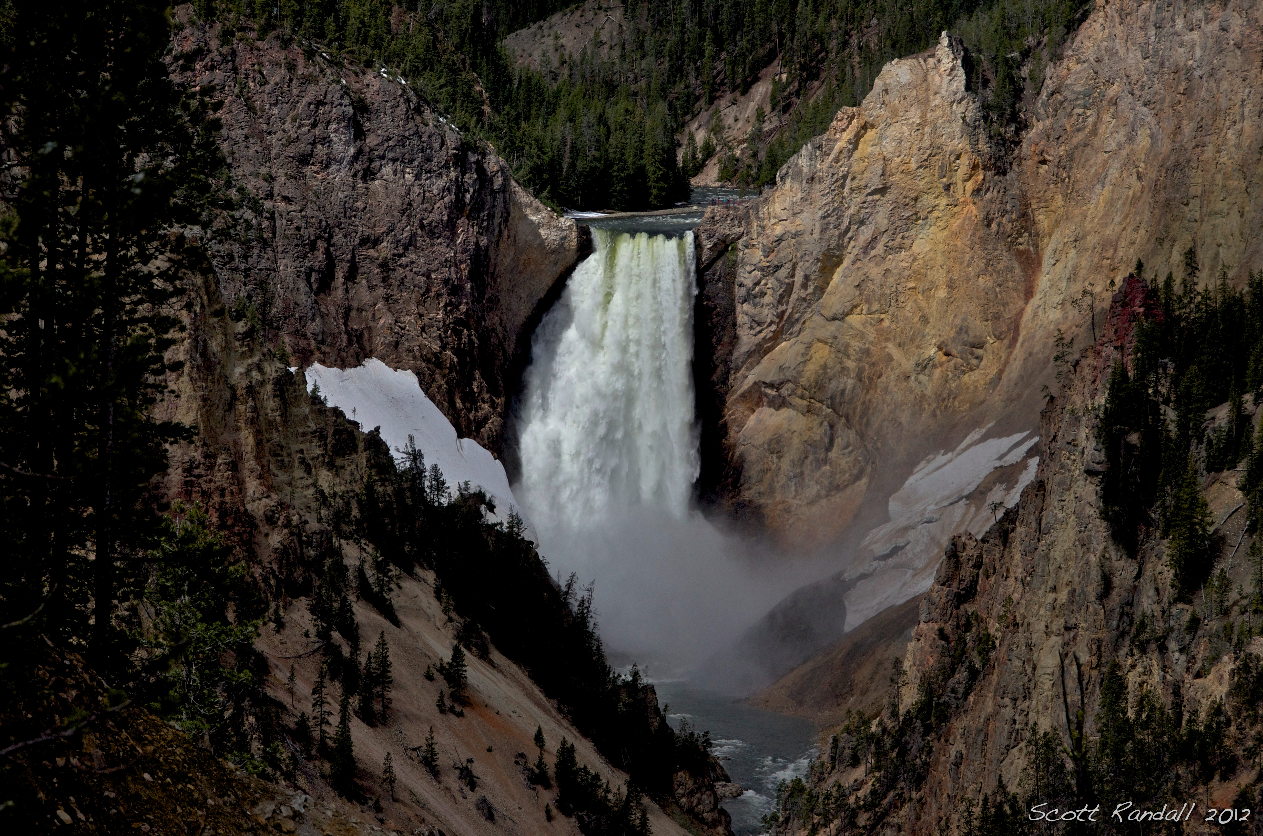 4928x3264 > Yellowstone Falls Wallpapers